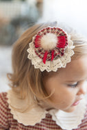 Red Gingham Dress Headband