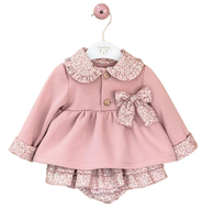Floral Pink Bloomers Set