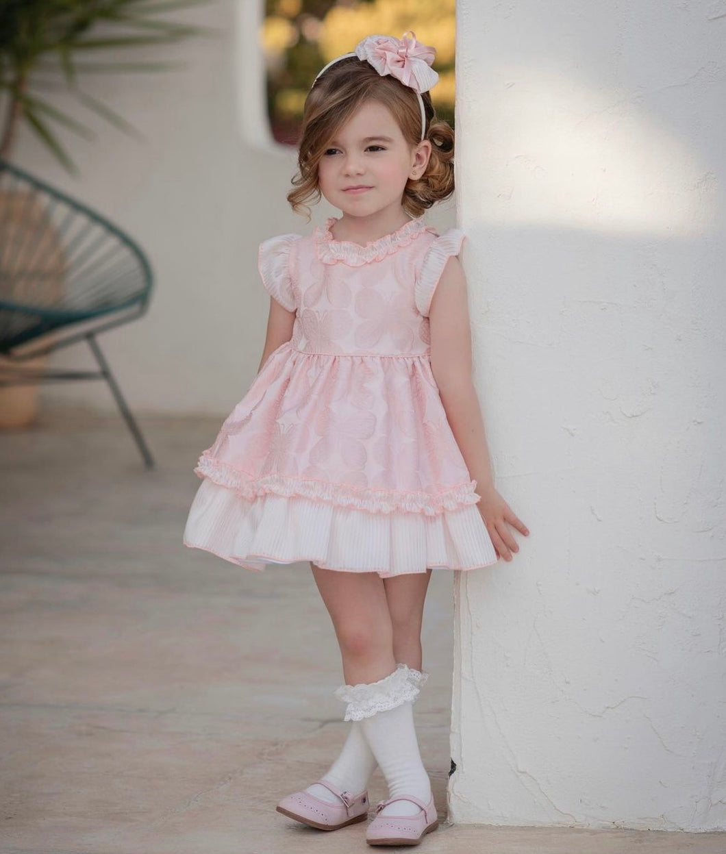 Butterfly Pink Dress