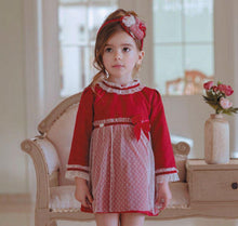 Load image into Gallery viewer, Red Velvet Dress
