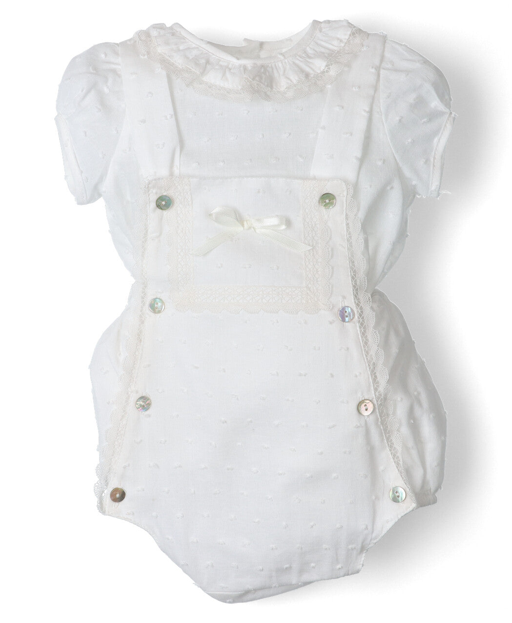 Lace Baby Romper Set