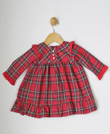 Holiday Checkered Red Dress