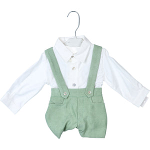 Green Overall Set