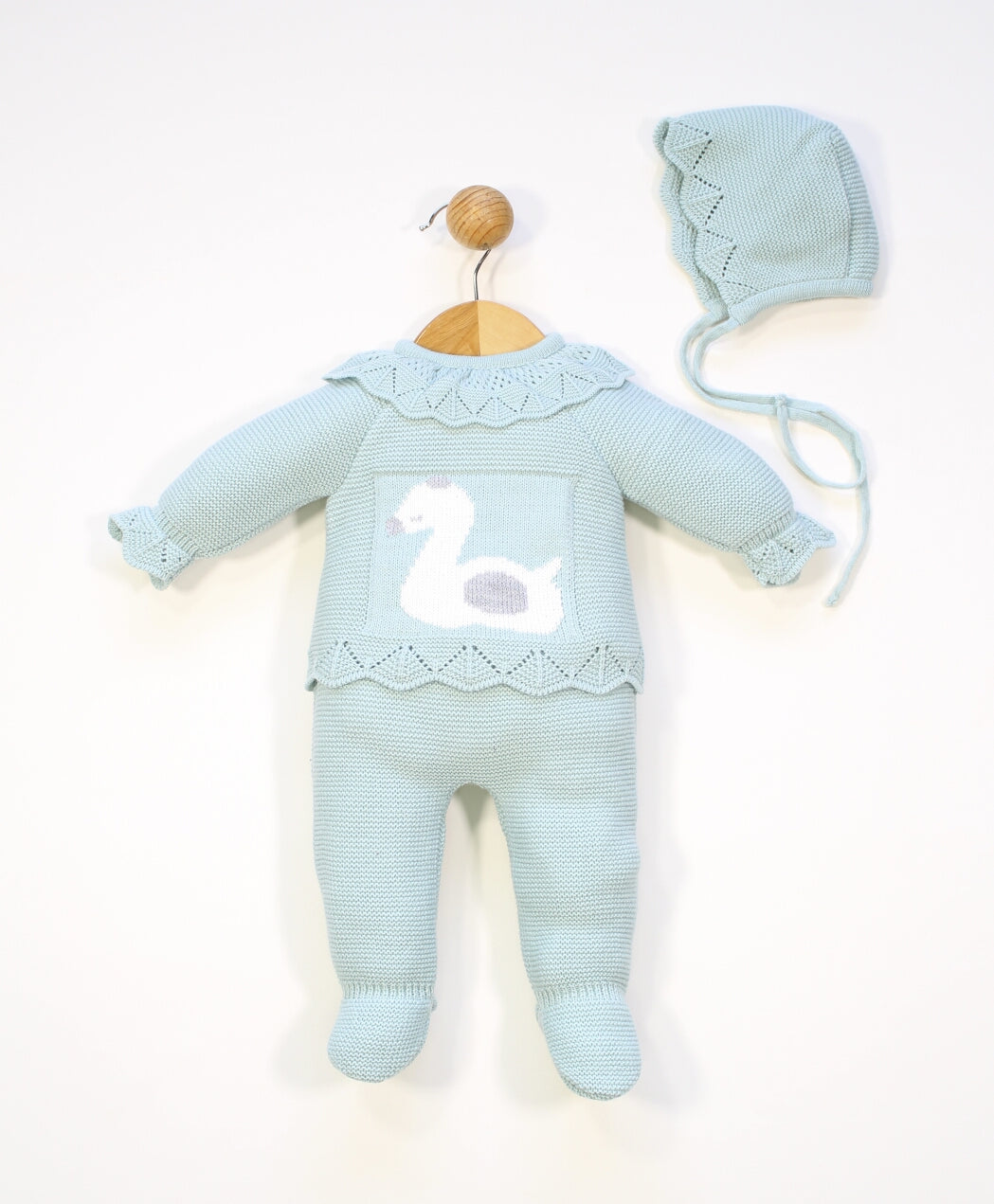 Knitted Swan Set