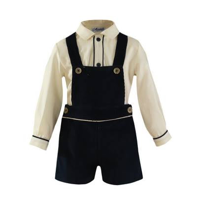 Navy Corduroy Boy Set