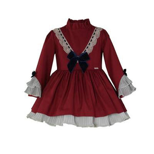 Burgundy Dress