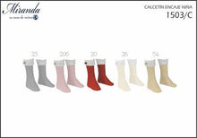Load image into Gallery viewer, Lace Trim Knee Socks
