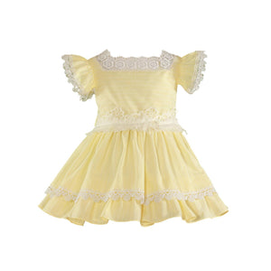 Baby yellow sales easter dress