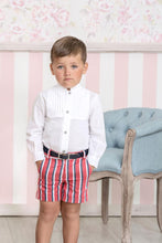 Load image into Gallery viewer, Red, White &amp; Blue Boy Short Set
