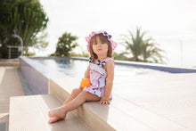 Load image into Gallery viewer, Pink Stripe Baby Swim Set
