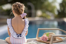 Load image into Gallery viewer, Pink Striped Swimsuit
