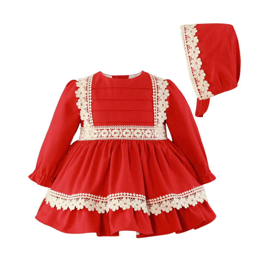 Red Holiday Baby Set