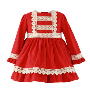 Red Holiday Dress with Headband
