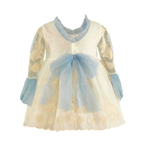 Blue Lace Dress