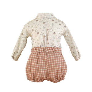 Forest Animal Shorts Set