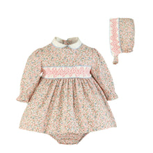 Load image into Gallery viewer, Floral Smocked Set
