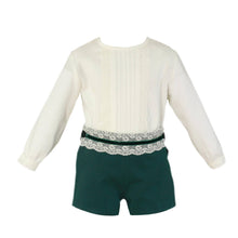 Load image into Gallery viewer, Forest Green Shorts Set

