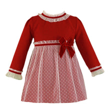 Load image into Gallery viewer, Red Velvet Dress

