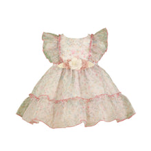 Load image into Gallery viewer, Floral Organza Baby Dress
