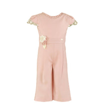 Load image into Gallery viewer, Rose Pink Lace Jumpsuit
