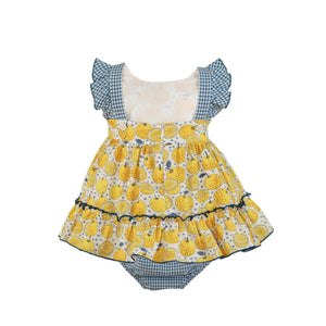 Lemons Baby Dress