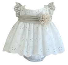 Load image into Gallery viewer, Eyelet Dress Set
