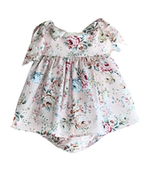 Pink Rose Dress Set