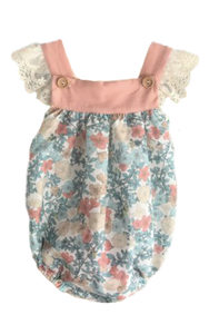 Floral Lace Onesie