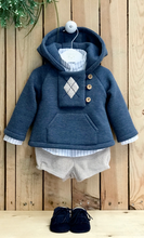 Load image into Gallery viewer, Navy Sweater Set
