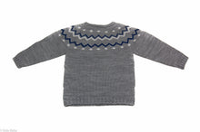 Load image into Gallery viewer, Grey Argyle Sweater
