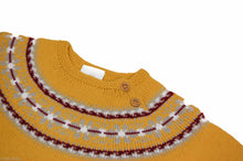 Load image into Gallery viewer, Mustard Argyle Boy Sweater
