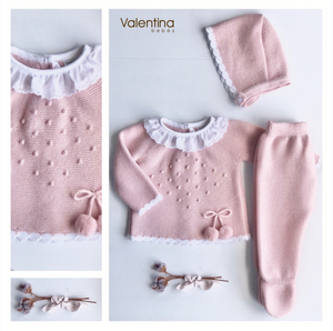 Pink Knitted Set