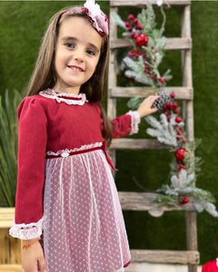 Red Velvet Dress