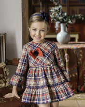 Load image into Gallery viewer, Checkered Polka Dot Dress
