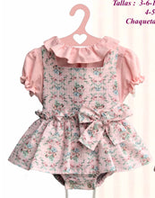 Load image into Gallery viewer, Pink Floral Dress Set
