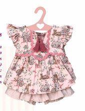 Load image into Gallery viewer, Pink Safari Bloomers Set

