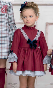 Burgundy Dress