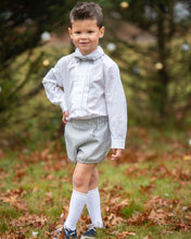 Load image into Gallery viewer, Grey Checkered Boy Set
