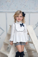 Gold Polka Dot Short Set