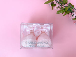 Newborn Socks Gift Box - Soft Pink