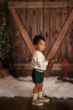 Load image into Gallery viewer, Forest Green Shorts Set
